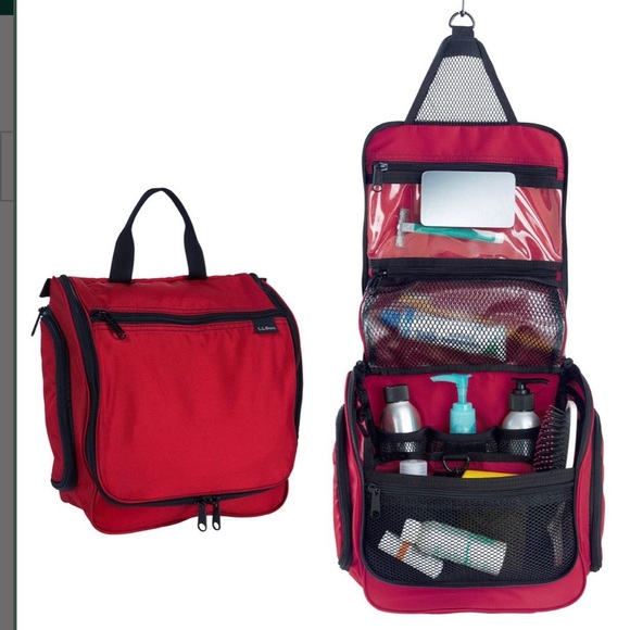 L.L. Bean Personal Organizer Travel Toiletry Bag - Picture 1 of 14